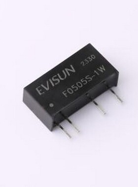 F0505S-1W 电源模块 电源模块输入5V输出5V200mA 1W 3KV隔离 SIP-
