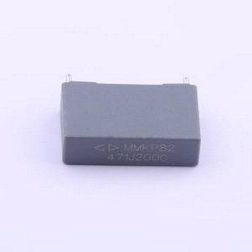 C823D471J60C350 聚丙烯膜电容(CBB) 470pF ±5% 2kV 插件,P=15mm
