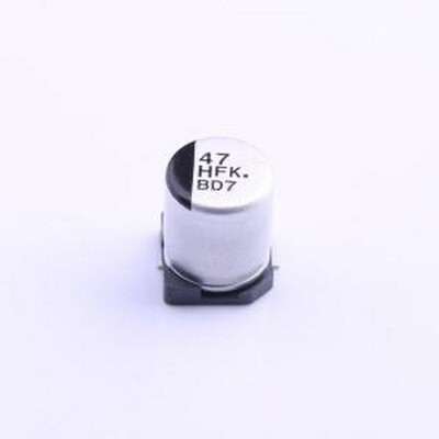 EEEFK1H470XP 贴片型铝电解电容 47uF ±20% 50V SMD,D6.3xL7.7mm