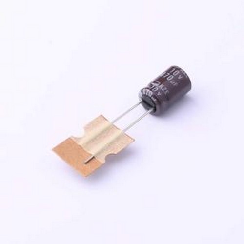 EKZE100ETD471MHB5D 直插铝电解电容 470uF ±20% 10V 插件,D8xL1