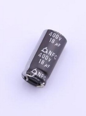 NFC 400V18 10*20 2.8LA 直插铝电解电容 18uF ±20% 400V 插件,D