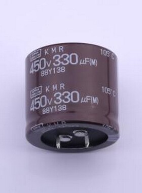 EKMR451VSN331MA30S 牛角型电解电容 330uF ±20% 450V 插件,D35x