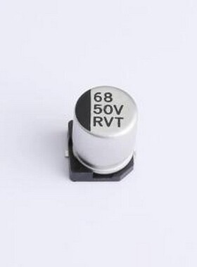 RVT1H680M0607 贴片型铝电解电容 68uF ±20% 50V SMD,D6.3xL7.7m