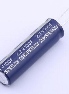 CXHP2R7107R-ZQV 2.7V100F 超级电容器 100F ±20% 2.7V 插件,P=7