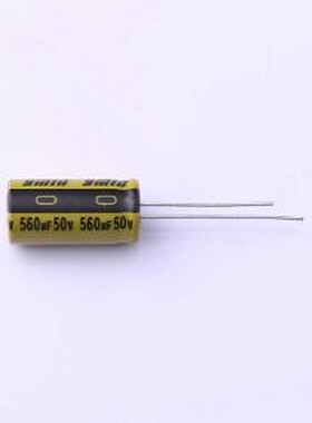 LKME2001H561MF 直插铝电解电容 560uF ±20% 50V 插件,D10xL20mm