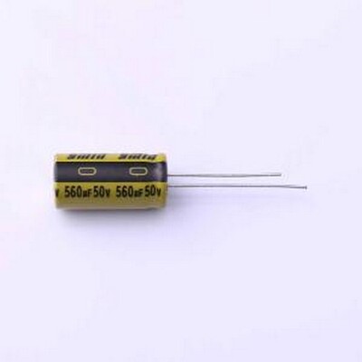 LKME2001H561MF 直插铝电解电容 560uF ±20% 50V 插件,D10xL20mm