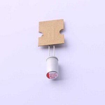 250ARCP221M06A0T 固态电容 220uF ±20% 25V 插件,D6.3xL10mm