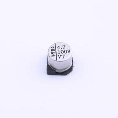 HY2A4R7MC063054MEO 贴片型铝电解电容 4.7uF ±20% 100V SMD,D6.
