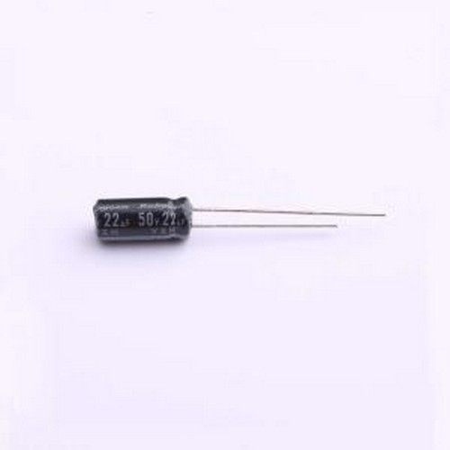 50YXH22MEFC5X11 直插铝电解电容 22uF ±20% 50V 插件,D5xL11mm