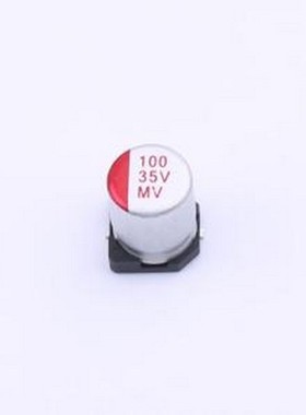 EPMV1V101M6377TR 固态电容 100uF ±20% 35V SMD,6.3x7.7mm