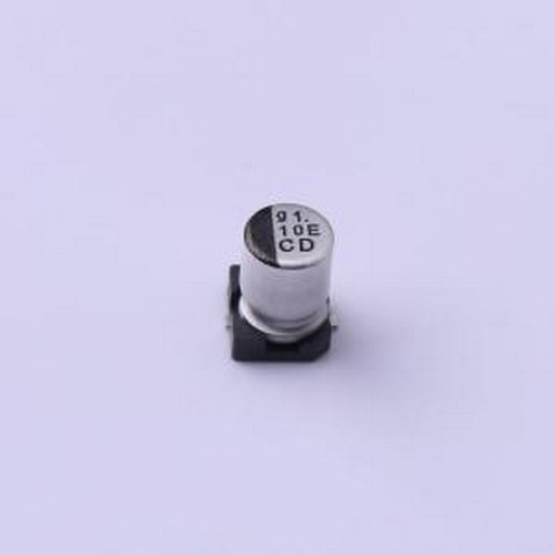 UCD1E100MCL1GS 贴片型铝电解电容 10uF ±20% 25V SMD,D4xL5.8mm