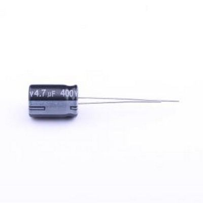 ERK2GM4R7F12OT 直插铝电解电容 4.7uF ±20% 400V 插件,D8xL12mm