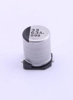 EEE1JA330P 贴片型铝电解电容 33uF ±20% 63V SMD,D8xL10.2mm