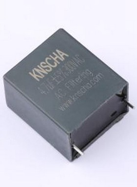 82CB0354 聚丙烯膜电容(CBB) 4.7uF ±5% 300V 直插,P=27.5mm