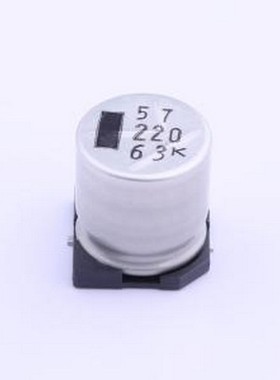 63CE220KX+D 贴片型铝电解电容 220uF 63V SMD,D12.5xL13.5mm