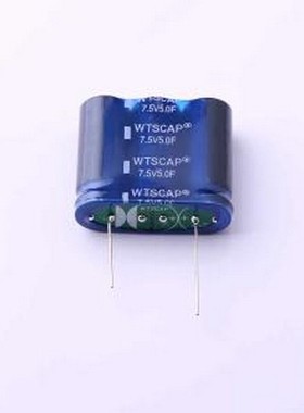 WTGR7V55F00Z-133832L 超级电容器 5F -20%~+80% 7.5V 插件,P=20.