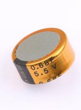 DCLT5R5684C 超级电容器 0.68F 5.5V 插件,P=5mm