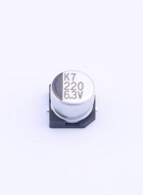 CK006M221E5APKKKV00R 贴片型铝电解电容 220uF ±20% 6.3V SMD,D