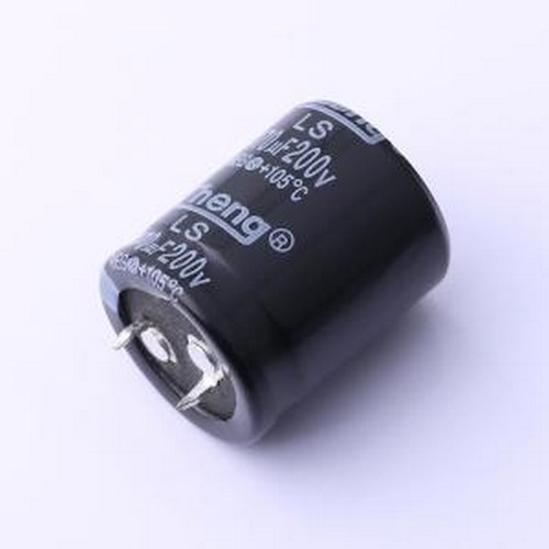 LS477M200O30RR0VH2SP0 牛角型电解电容 470uF ±20% 200V 插件,D