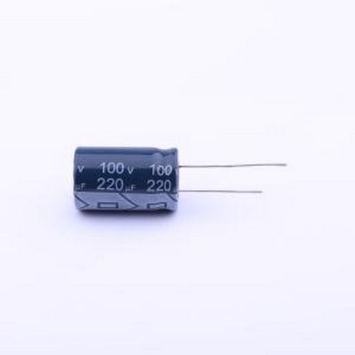 ECR2ABK221MLL160025 直插铝电解电容 220uF ±20% 100V 插件,D16