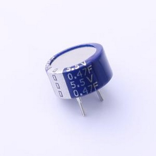 CBN5R5474CF-ZG 超级电容器 0.47F -20%~+80% 5.5V 插件,P=5mm