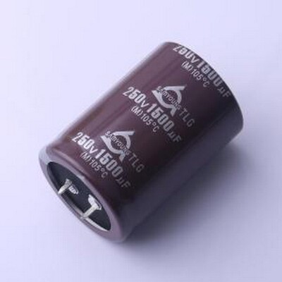 TLG250V1500M35*50 V 牛角型电解电容 1500uF 250V 插件,D35xL50m