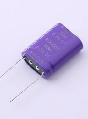 BMW5R5M505MA1027M3W1-P01 超级电容器 5F -20%~+50% 5.5V 插件,D
