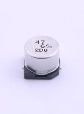 EEE0JA470NP 贴片型铝电解电容 47uF ±20% 6.3V SMD,D6.3xL5.4mm