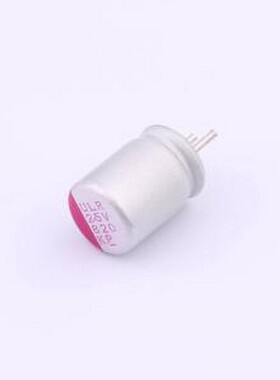 ULR827MOEE08CB 固态电容 820uF ±20% 2.5V 插件,D6.3xL8mm