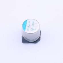 63HVH33M 贴片型铝电解电容 33uF ±20% 63V SMD,D8xL10.5mm