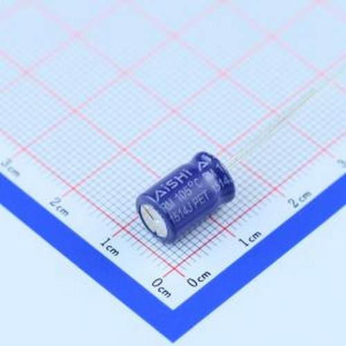 ERM1VM221F12OT 直插铝电解电容 220uF ±20% 35V 插件,D8xL12mm