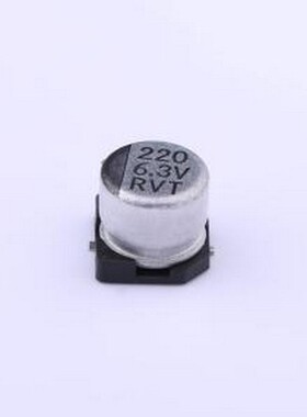 RVT0J221M0605 贴片型铝电解电容 220uF ±20% 6.3V SMD,D6.3xL5.