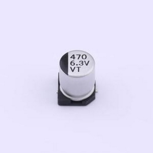 VT0J471M-CRE77 贴片型铝电解电容 470uF ±20% 6.3V SMD,D6.3xL7
