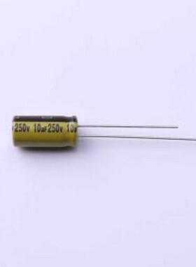 LKMC1202E100MF 直插铝电解电容 10uF ±20% 250V 插件,D6.3xL12m