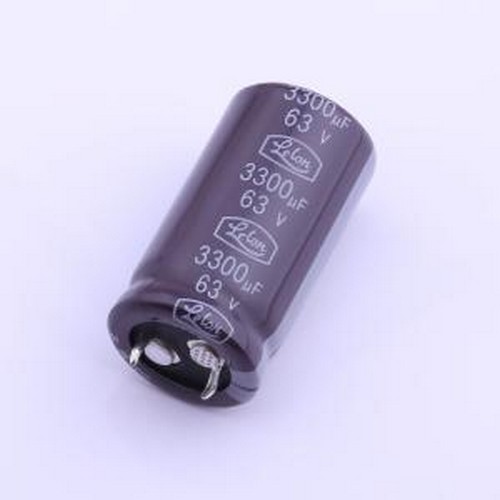 LSG332M1J--A2240牛角型电解电容 3300uF±20% 63V插件,D22xL4