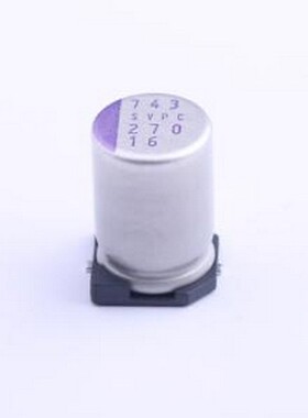16SVPC270M 固态电容 270uF ±20% 16V SMD,D8xL11.9mm