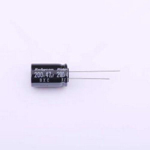 200BXC47MEFC12.5X20 直插铝电解电容 47uF ±20% 200V 插件,D12.