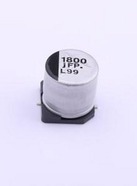 EEEFPJ182UAP 贴片型铝电解电容 1800uF ±20% 6.3V SMD,D10xL10.