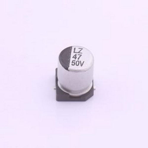 LZ1H470M-CRE77 贴片型铝电解电容 47uF 50V SMD,D6.3xL7.7mm
