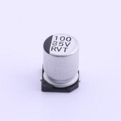 RVT1V101M0810 贴片型铝电解电容 100uF ±20% 35V SMD,D8xL10.2m