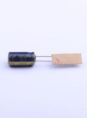 EEUFC1J101LJ 直插铝电解电容 100uF ±20% 63V 插件,D8xL15mm