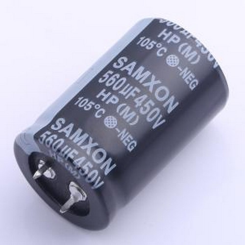 EHP567M2WP45SZ 牛角型电解电容 560uF 450V 插件,D30xL45mm