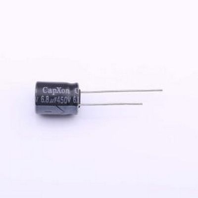 KM6R8M450G125A 直插铝电解电容 6.8uF ±20% 450V 插件,D10xL12.