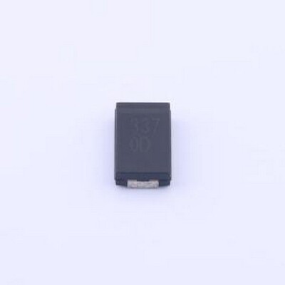 ECASD40D337M006KA0 固态电容 330uF ±20% 2V SMD,D7.3xL4.3mm