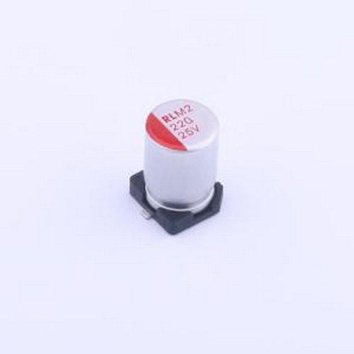 8221LDMAA09M2RR00T 固态电容 220uF ±20% 25V SMD,D6.3xL9mm