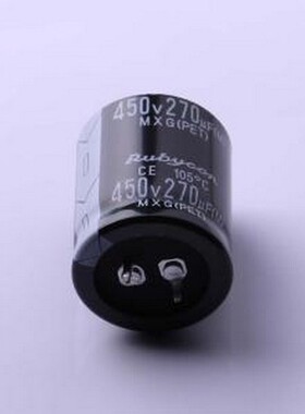 450MXG270MEFCSN30X35 牛角型电解电容 270uF ±20% 450V 插件,D3
