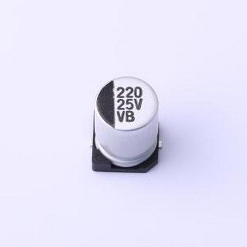 VB1E221MF105000CE0 贴片型铝电解电容 220uF ±20% SMD,D8xL10.5