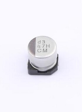 UCM1H470MCL1GS 贴片型铝电解电容 47uF ±20% 50V SMD,D6.3xL6.1