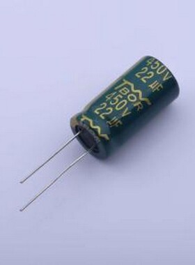 CV220MPC25B 直插铝电解电容 22uF ±20% 450V 插件,D13xL25mm