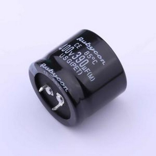 400USG390MEFASN35X30 牛角型电解电容 390uF ±20% 400V 插件,D3